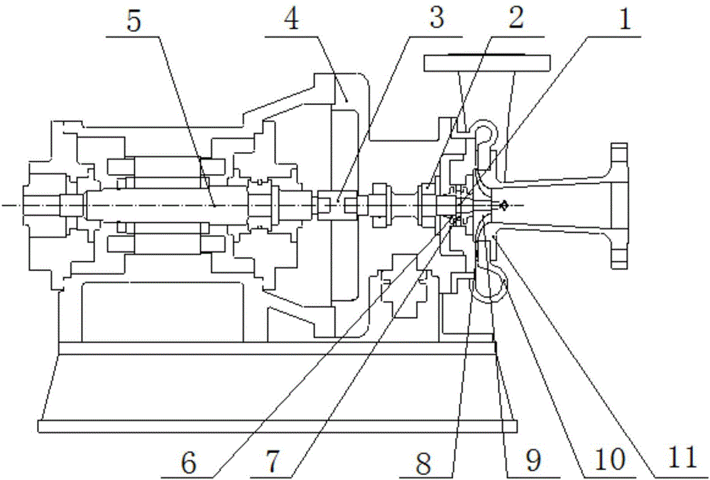 Ammonia turbine device used for ocean temperature difference power generation