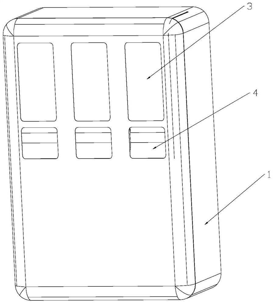 Automatic vending machine for light and thin commodities