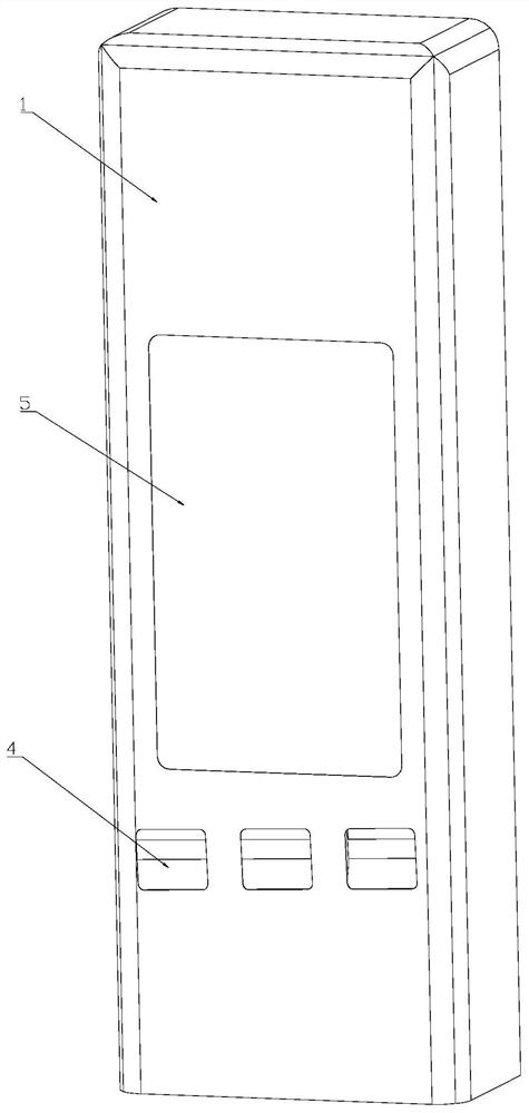 Automatic vending machine for light and thin commodities