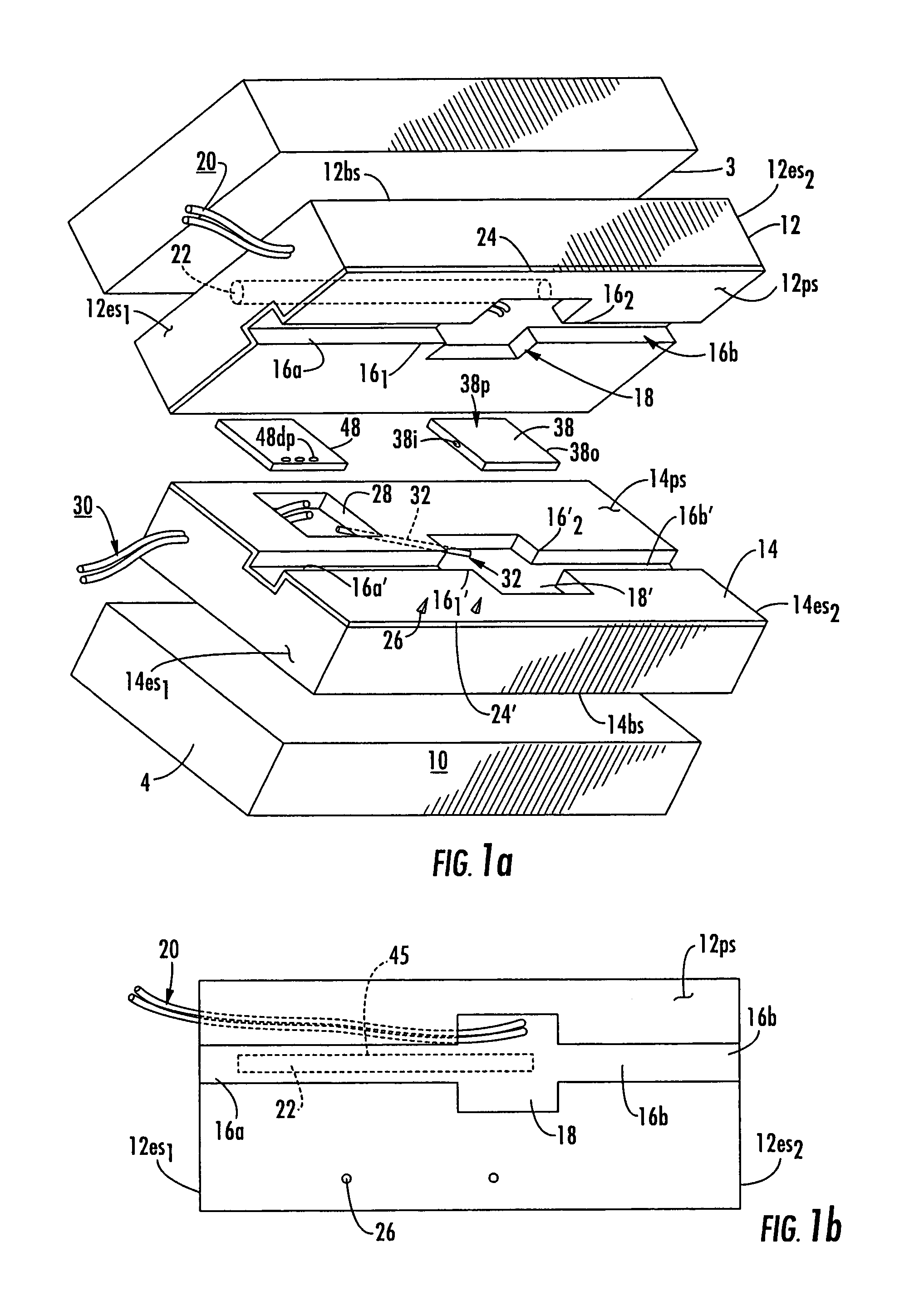 Method for making an integrated active antenna element