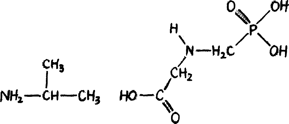 Method for preparing solid of glyphosate isopropyl amine salt