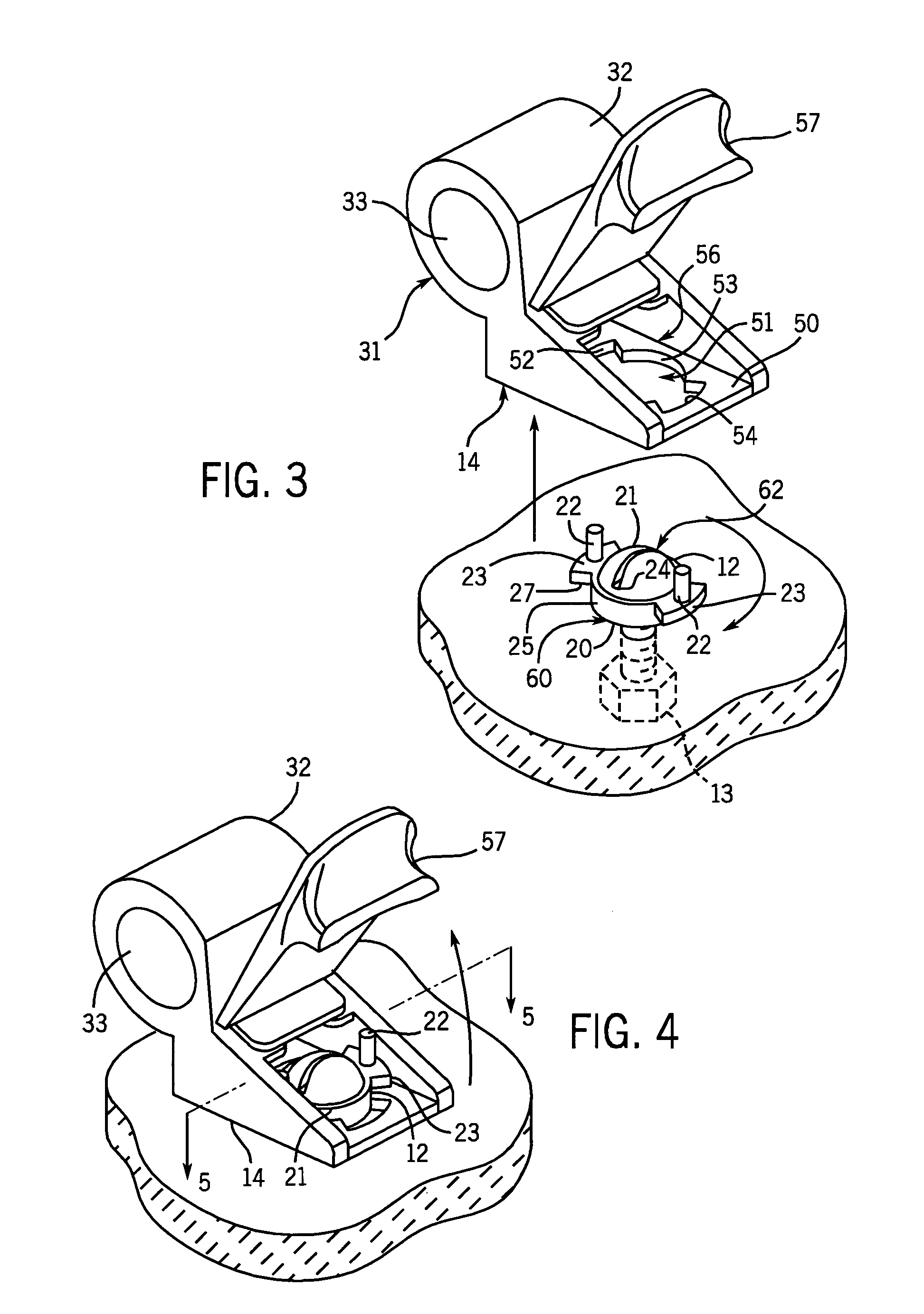 Releasable toilet seat hinge assembly