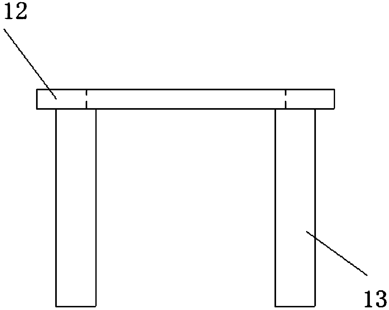 Test method for compressing cold resistance coefficient of vulcanized rubber