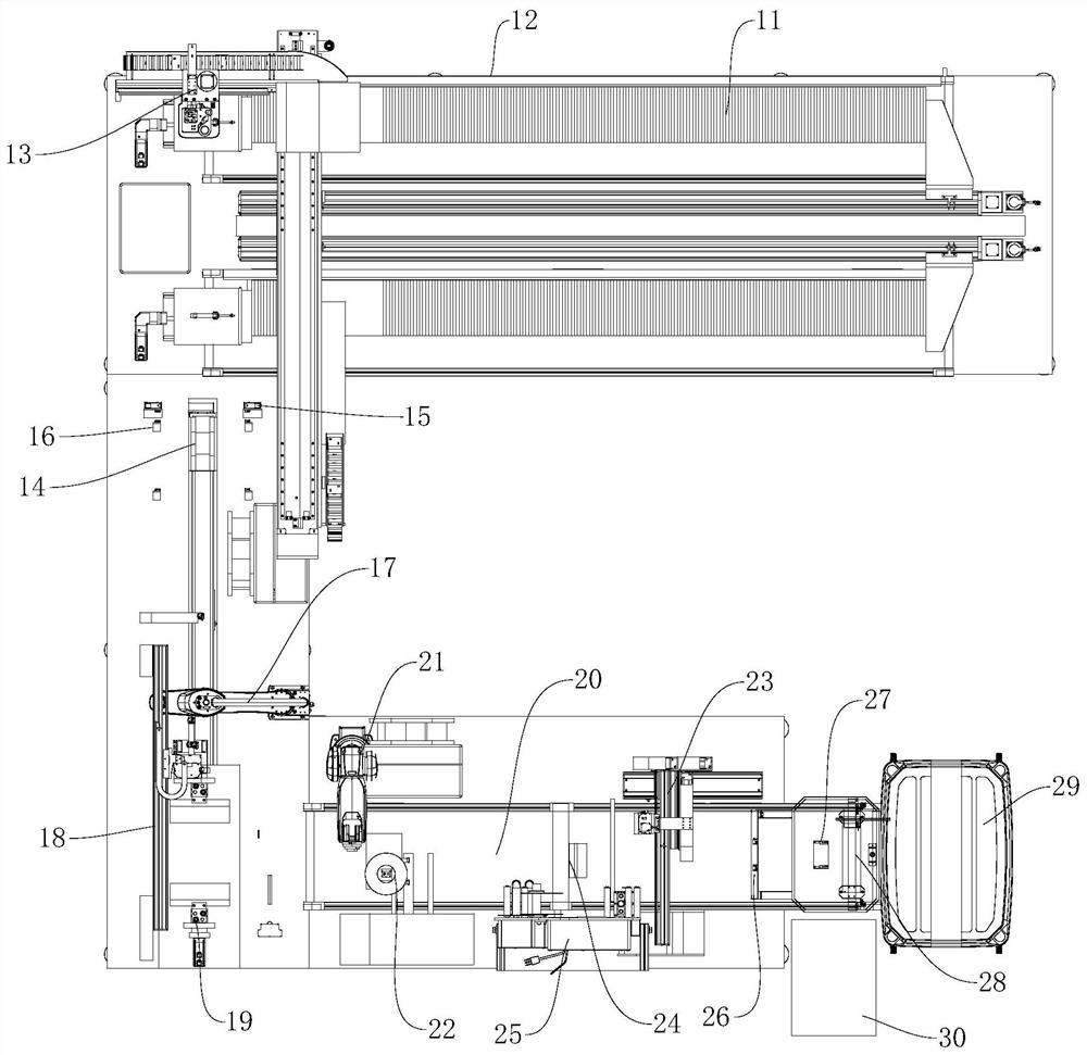 Book collecting and editing method of intelligent three-dimensional stack room and robot system