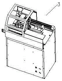 Labeling and bagging machine for socks