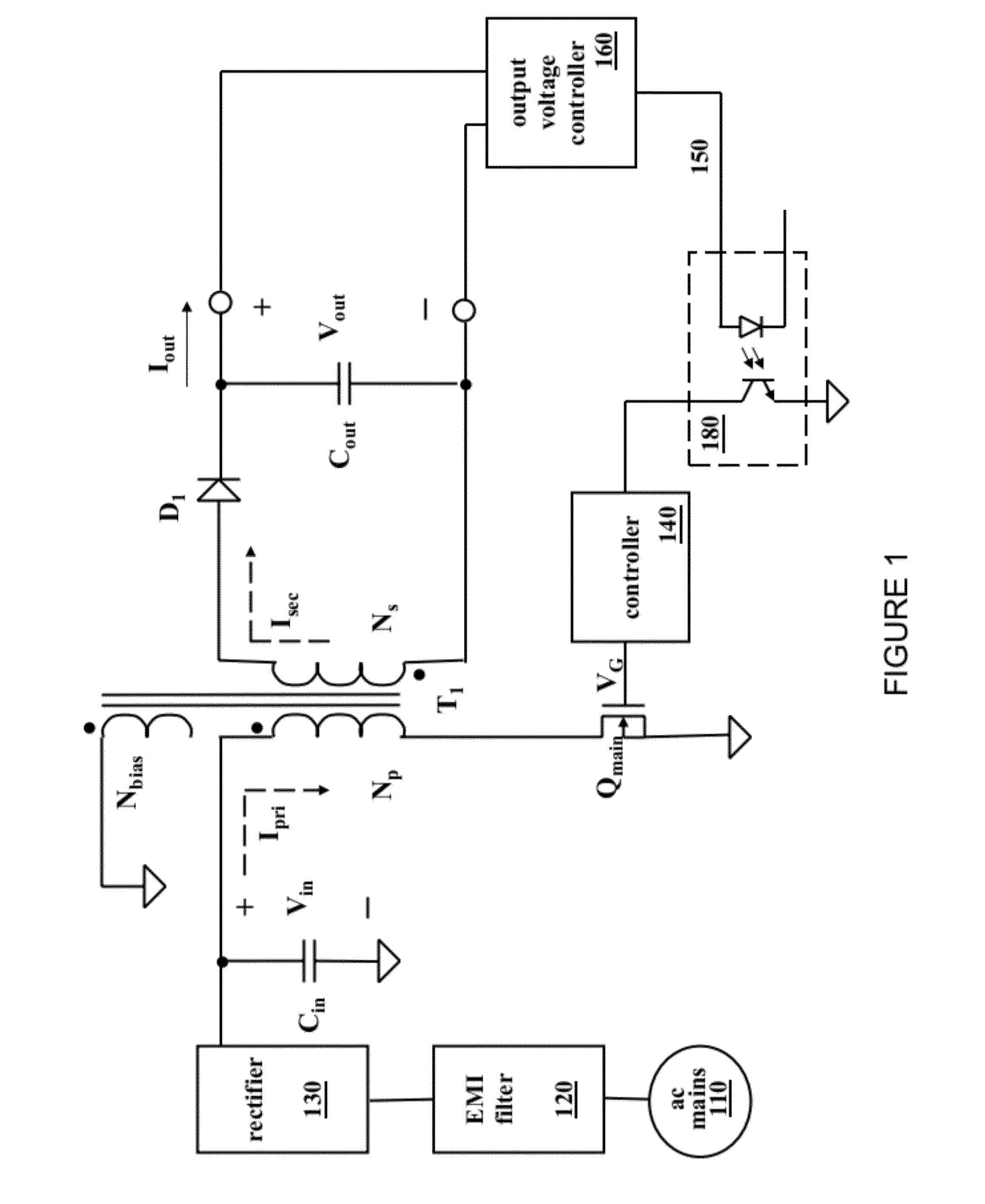 Power Converter with Reduced Power Dissipation