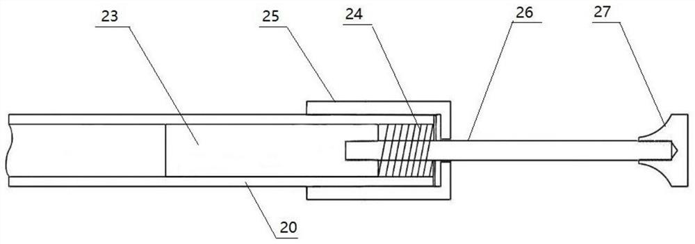 A treatment instrument for ganglion cyst based on the principle of impact dynamics