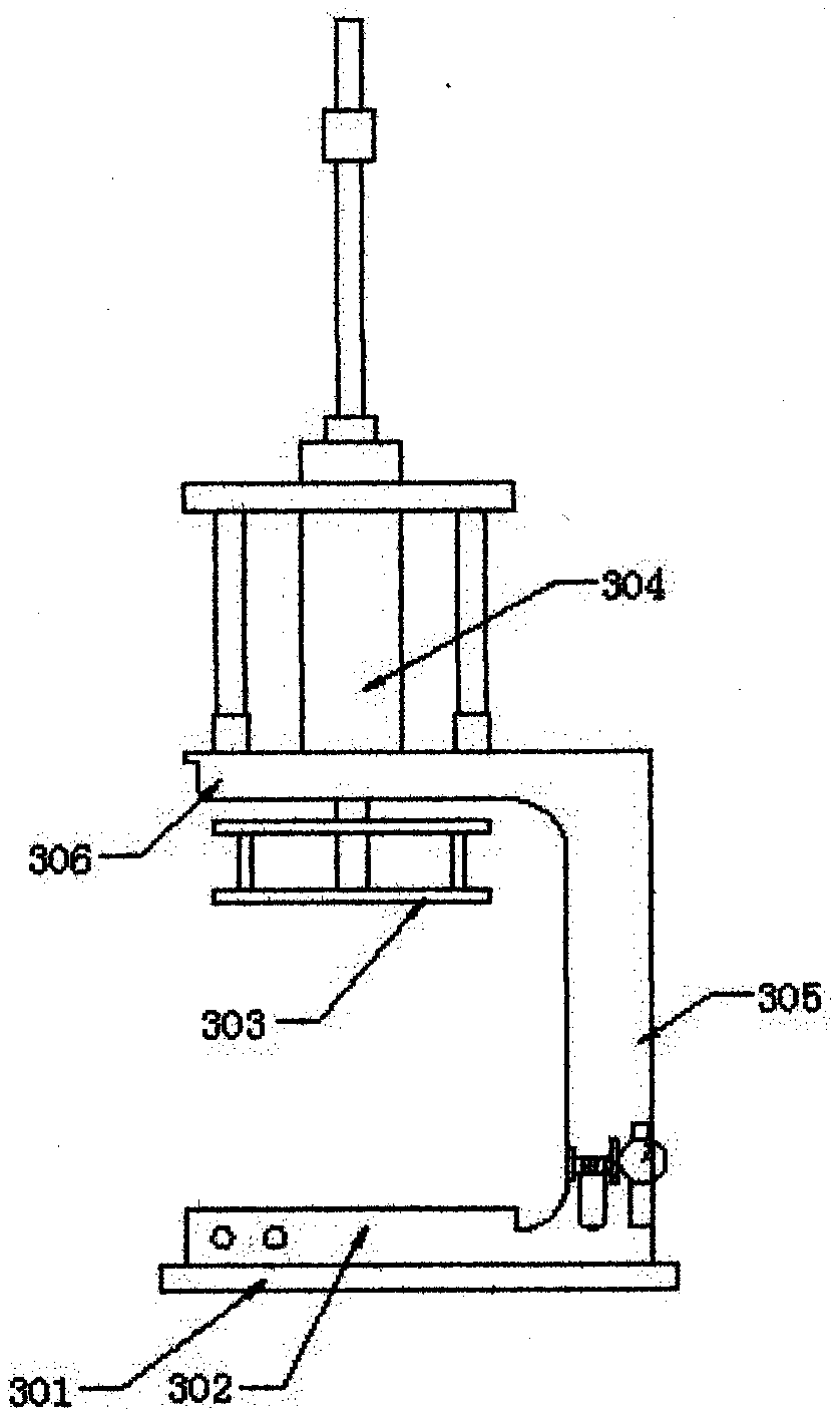Inductance testing device and method for wave-absorbing material