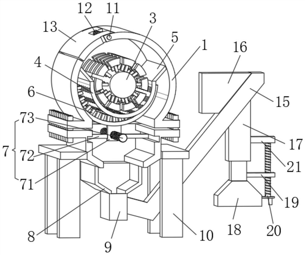 Crusher for aluminate cement production ingredients