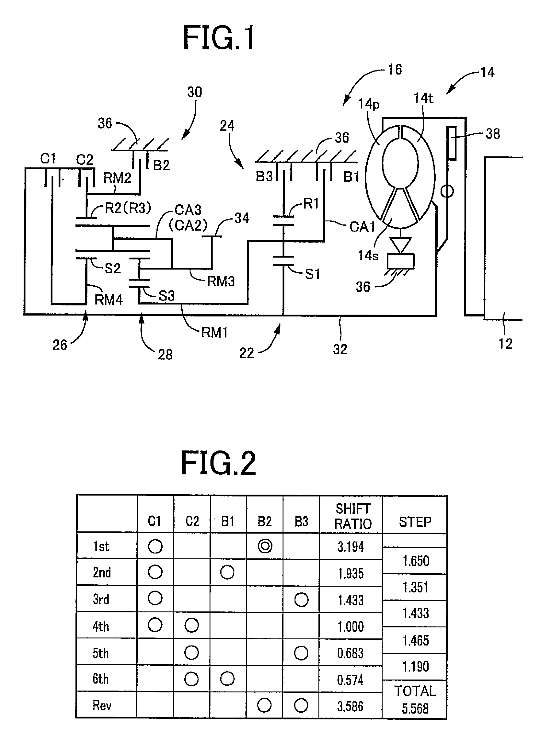 Control device for automatic transmission