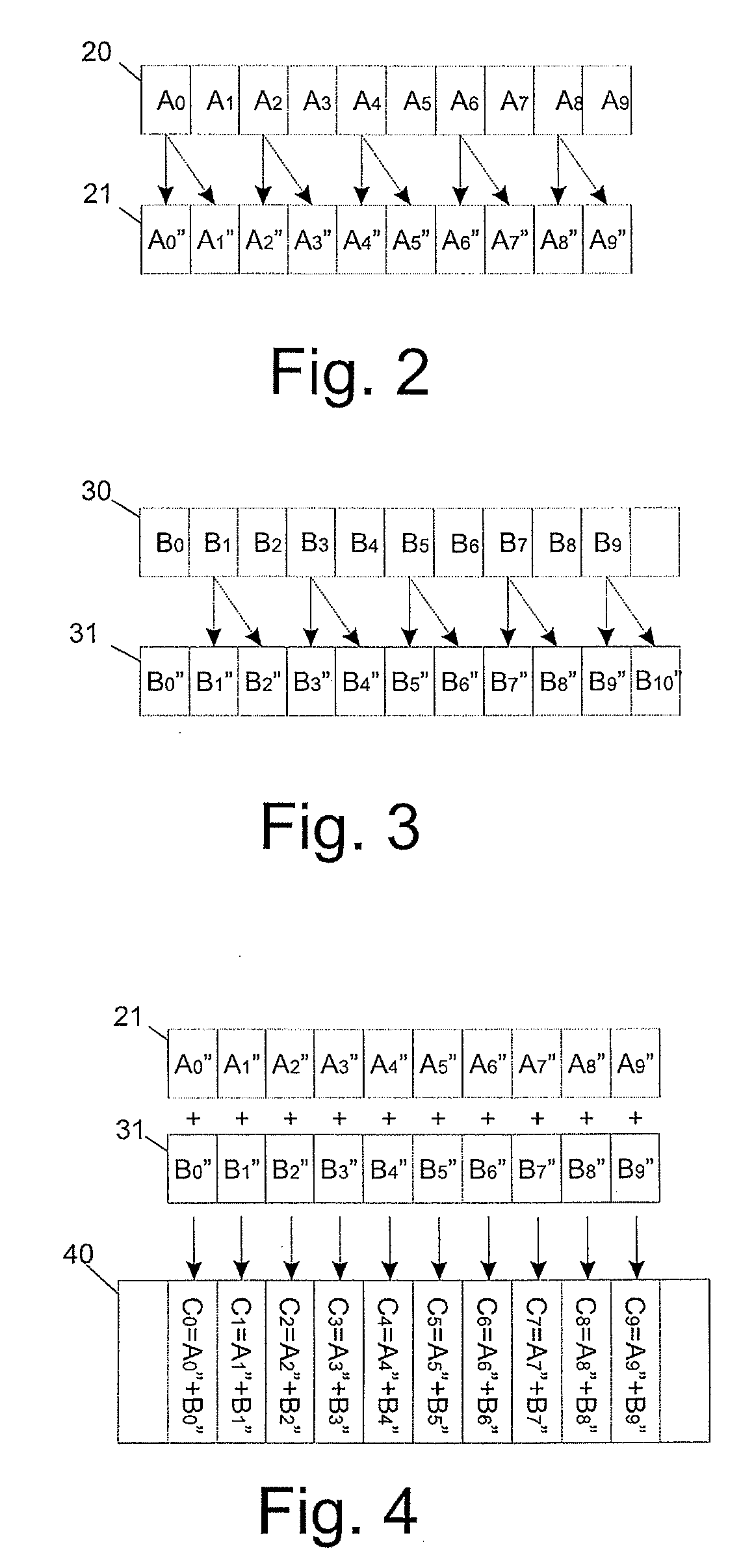 Method and encoder for combining digital data sets, a decoding method and decoder for such combined digital data sets and a record carrier for storing such combined digital data set