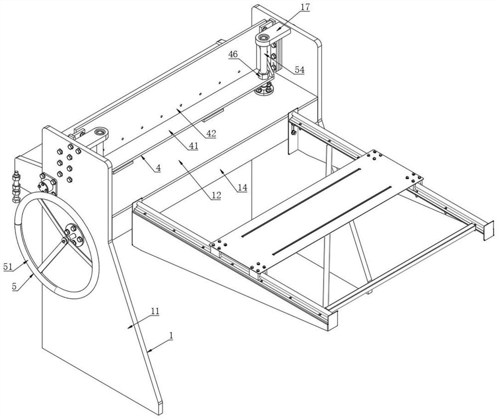 Long U-shaped metal plate bending equipment