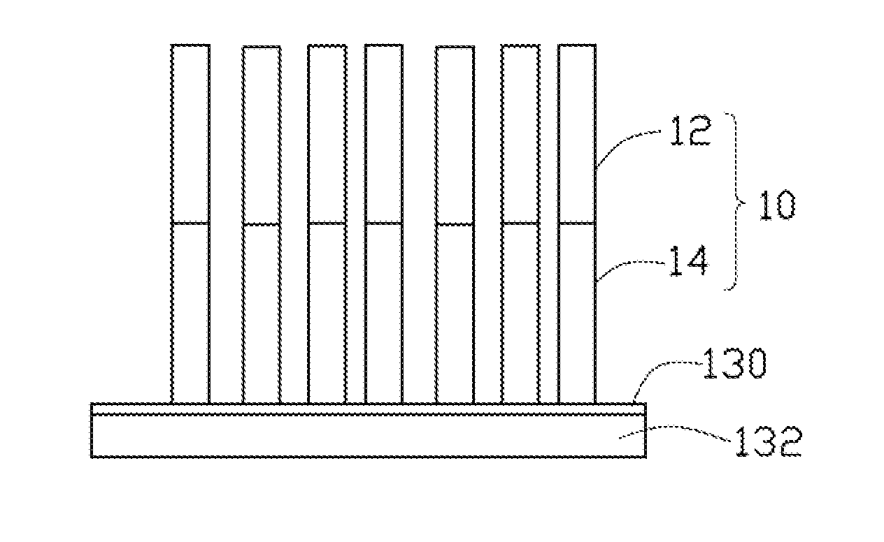 Carbon nanotube array and method for making same