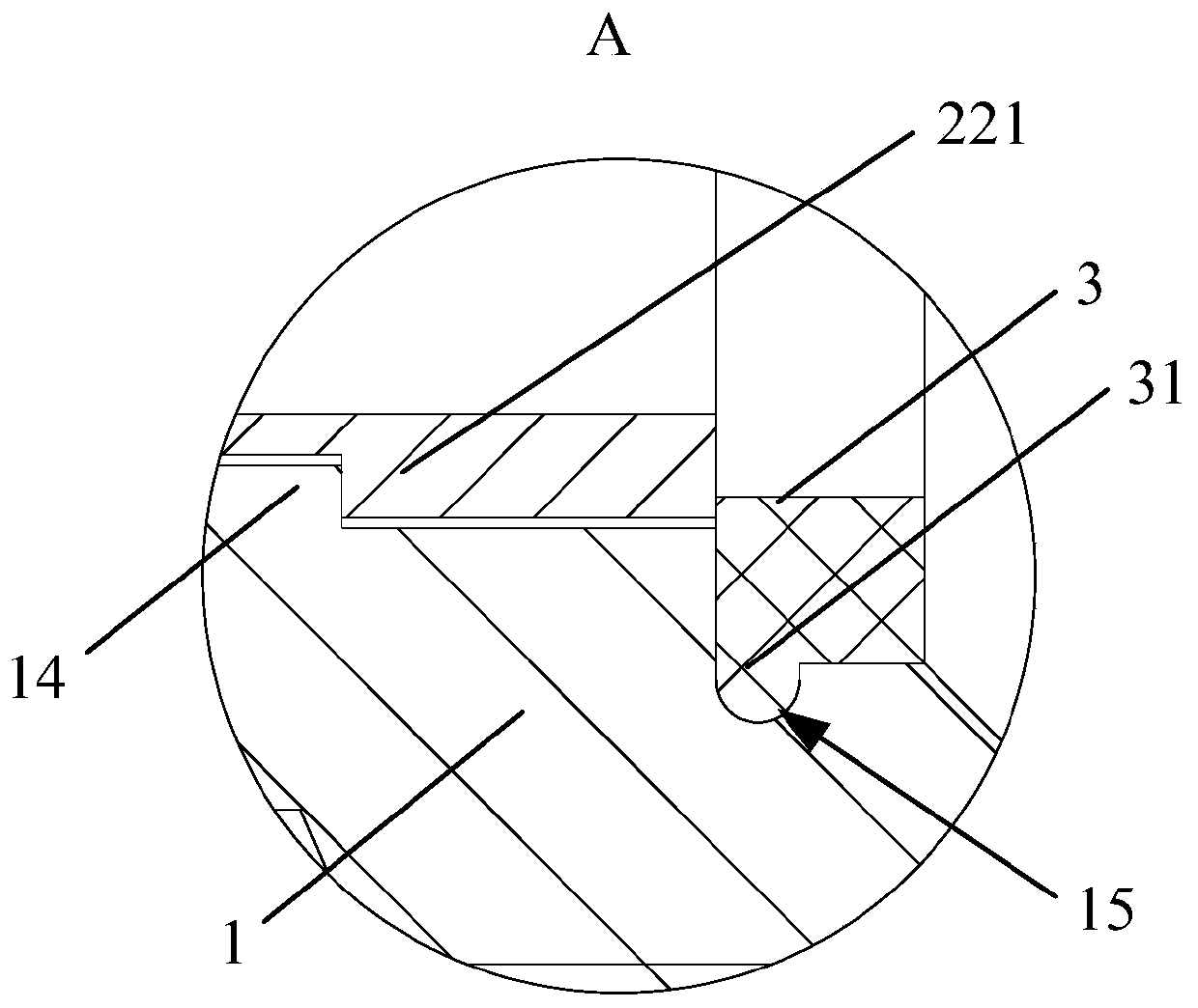 High-pressure filter for drilling fluid circulating system