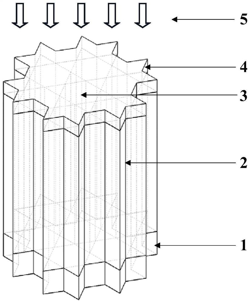 High-performance solar spectrum selective heat absorber suitable for wide temperature range