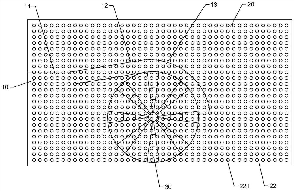 Radial horizontal well steering gear simulation experiment method and device