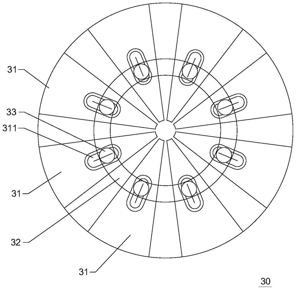 Radial horizontal well steering gear simulation experiment method and device