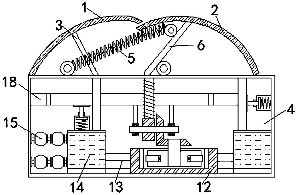 Road deceleration strip capable of preventing retrograding based on non-Newtonian fluid