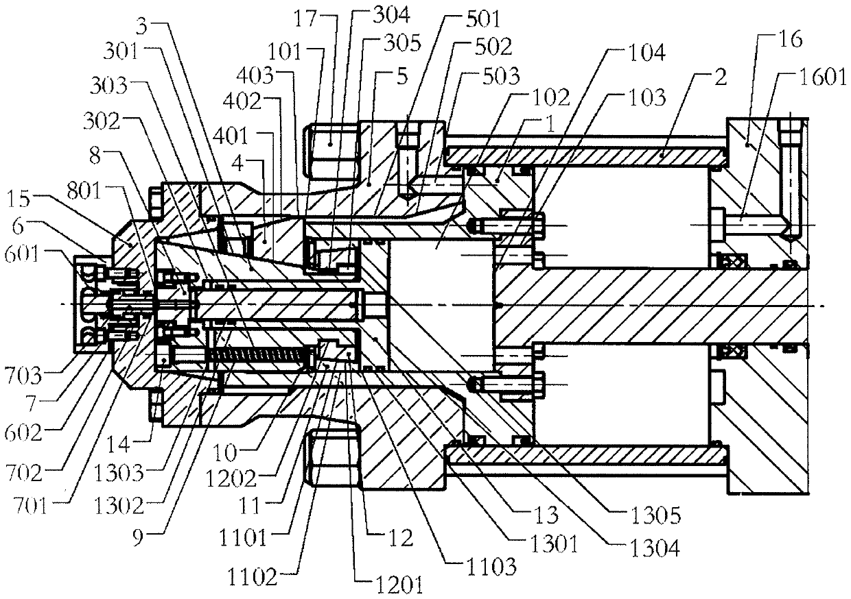 Hydraulic locking device for ram bop