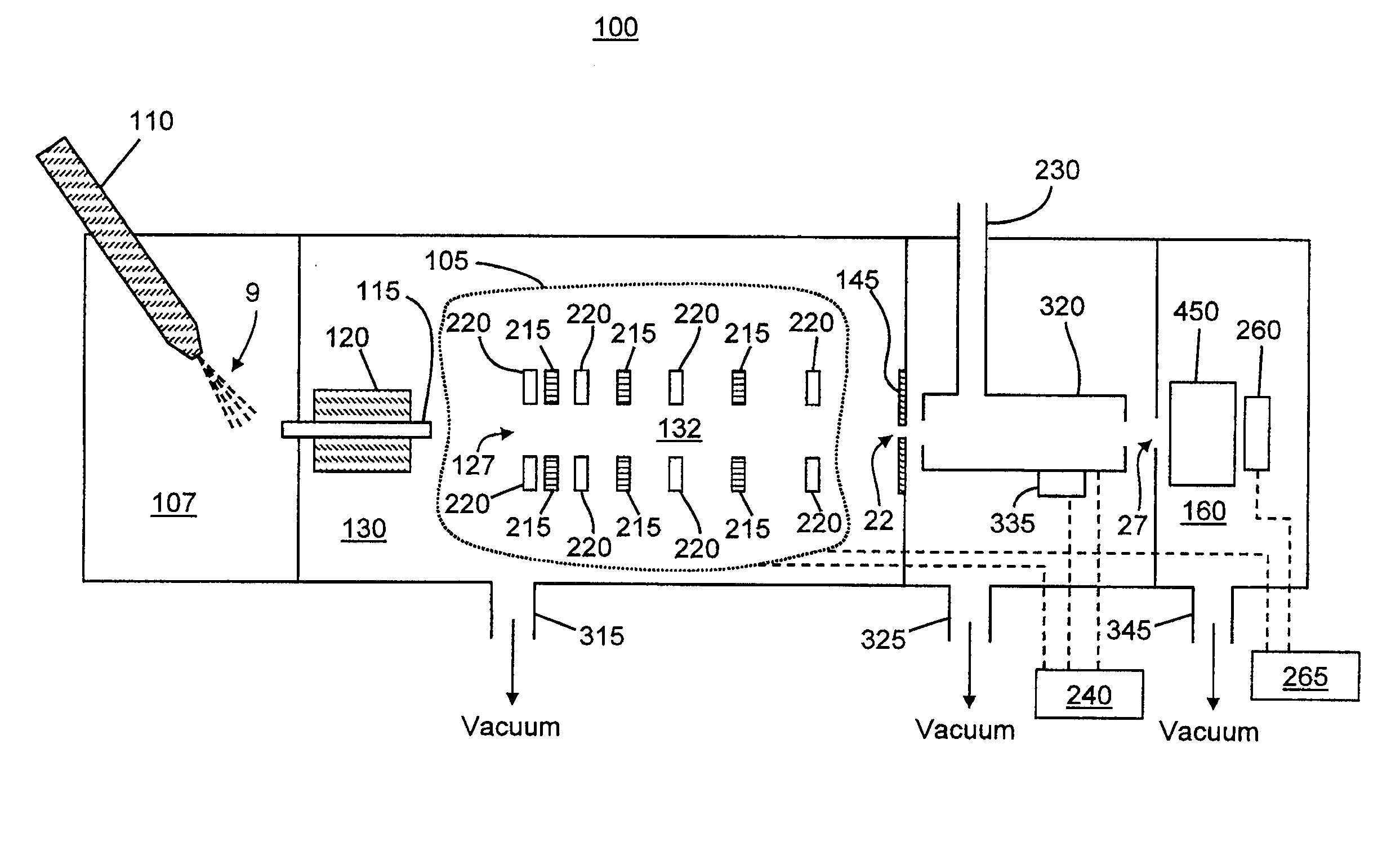 Ion Population Control in a Mass Spectrometer Having Mass-Selective Transfer Optics