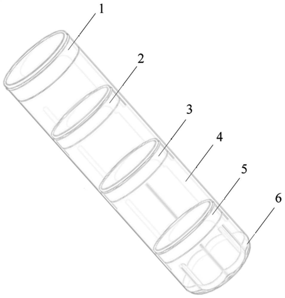 Adsorption filler synergistic biological activation permeable reaction column as well as preparation method and application thereof