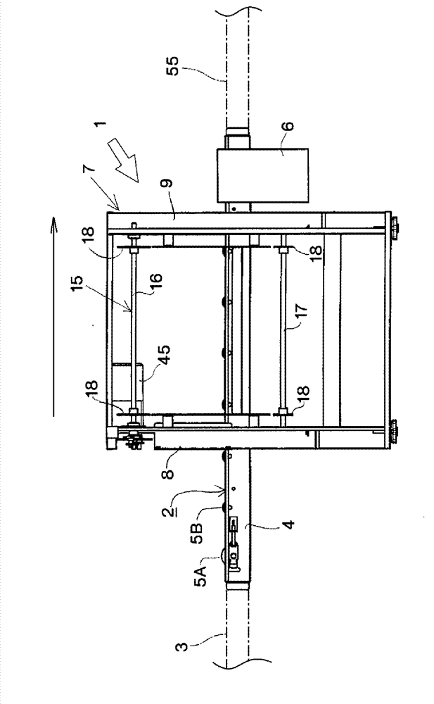 Seedlings container stacking method and seedlings container stacking device