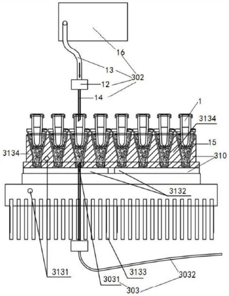 Sample crystal particle detection system and method