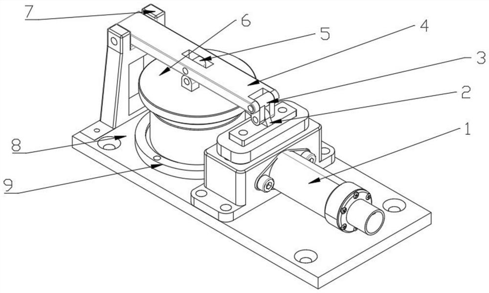 Unlocking device for releasing load of micro-nano satellite