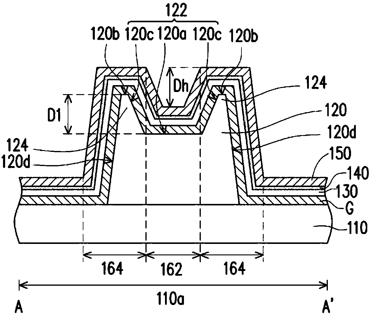 Active component substrate and manufacturing method thereof