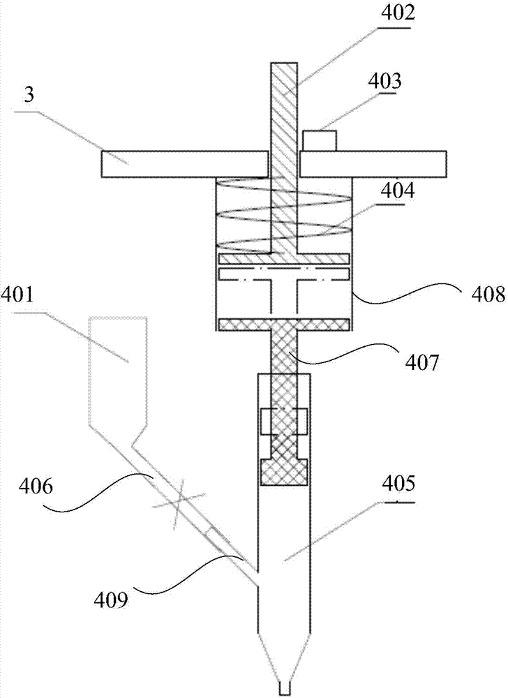 Measuring device for high-speed multi-direction impact loads of liquid drips