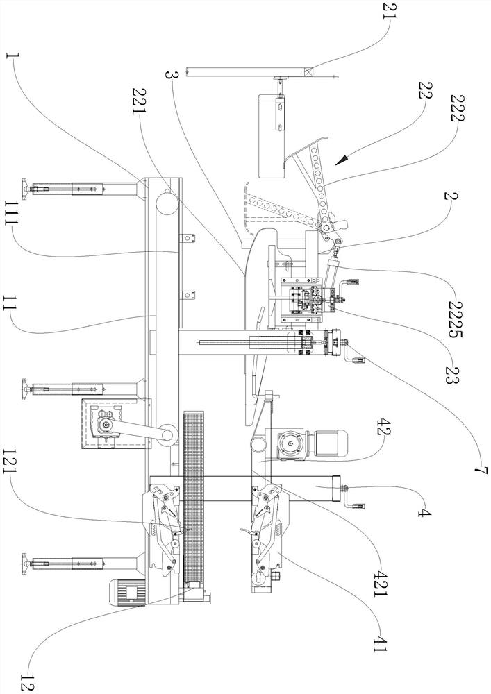 Full-automatic cover folding and carton sealing machine