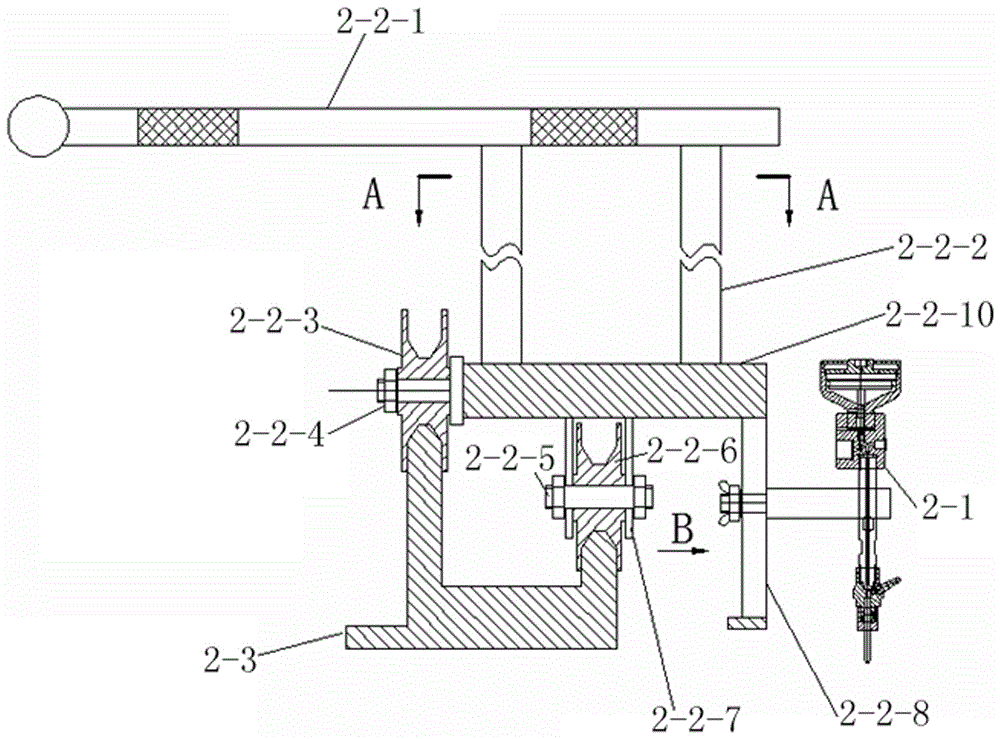 Water jet cutting device and rapid repair method for airport runway crater based on water jet cutting device