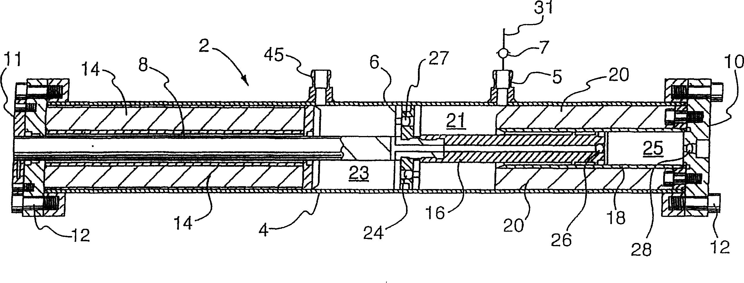 High pressure pump system for supplying a cryogenic fluid from a storage tank