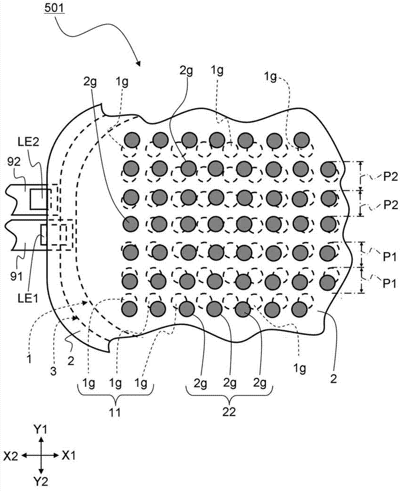 Decorating body and decoration display device employing decorating body