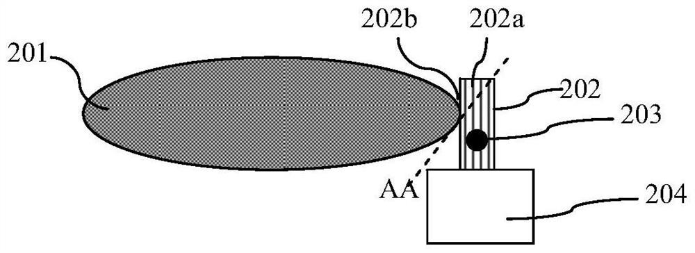 Wafer clamping device for single-wafer wet cleaning process cavity