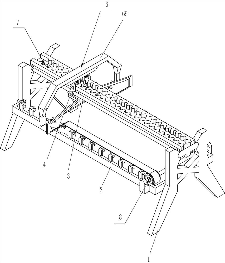 A green tile mud cross-cutting equipment for blue tile production