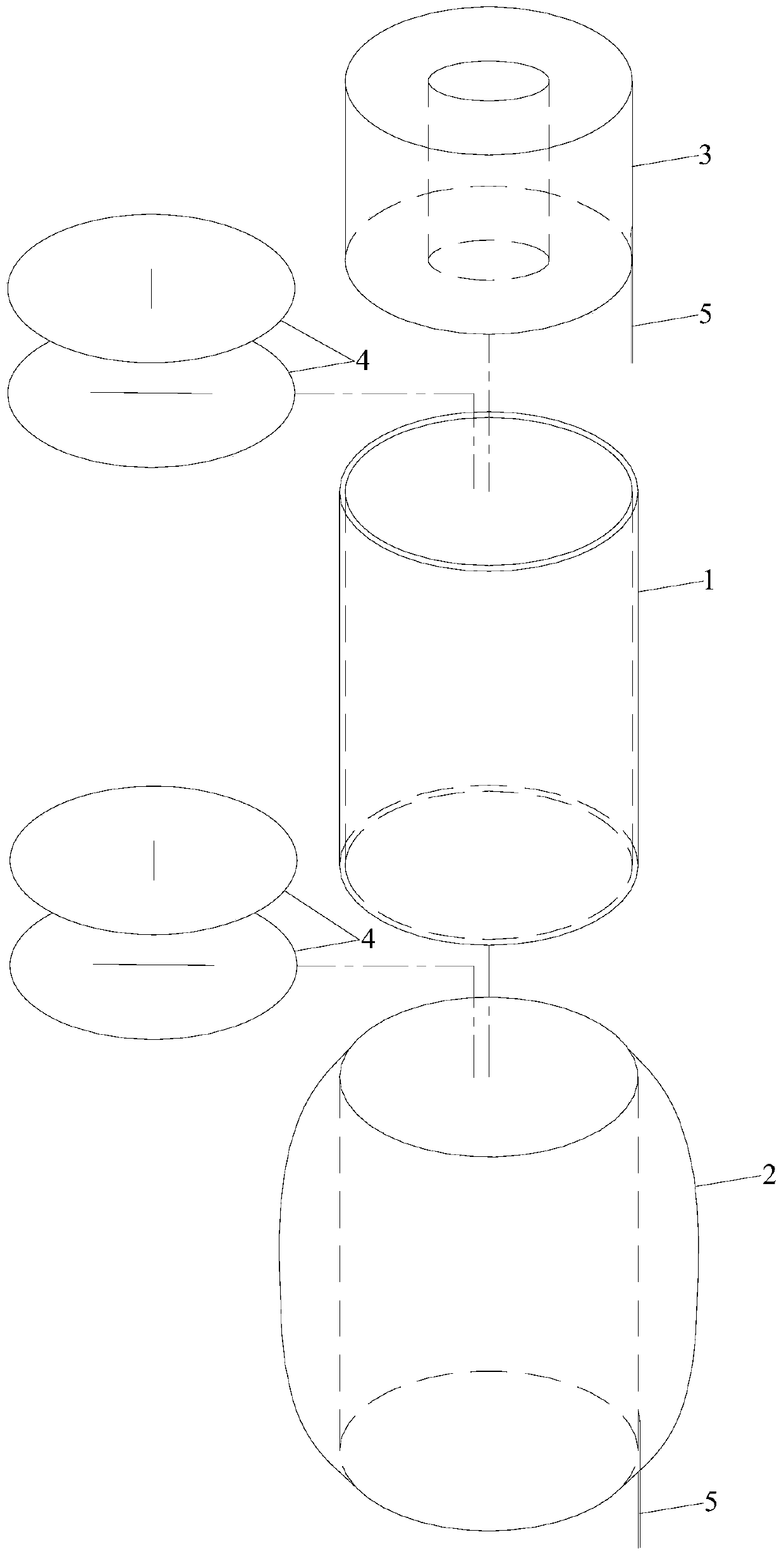 Anti-off, anti-leakage, anti-backflow, fixing and protection device for endoscope