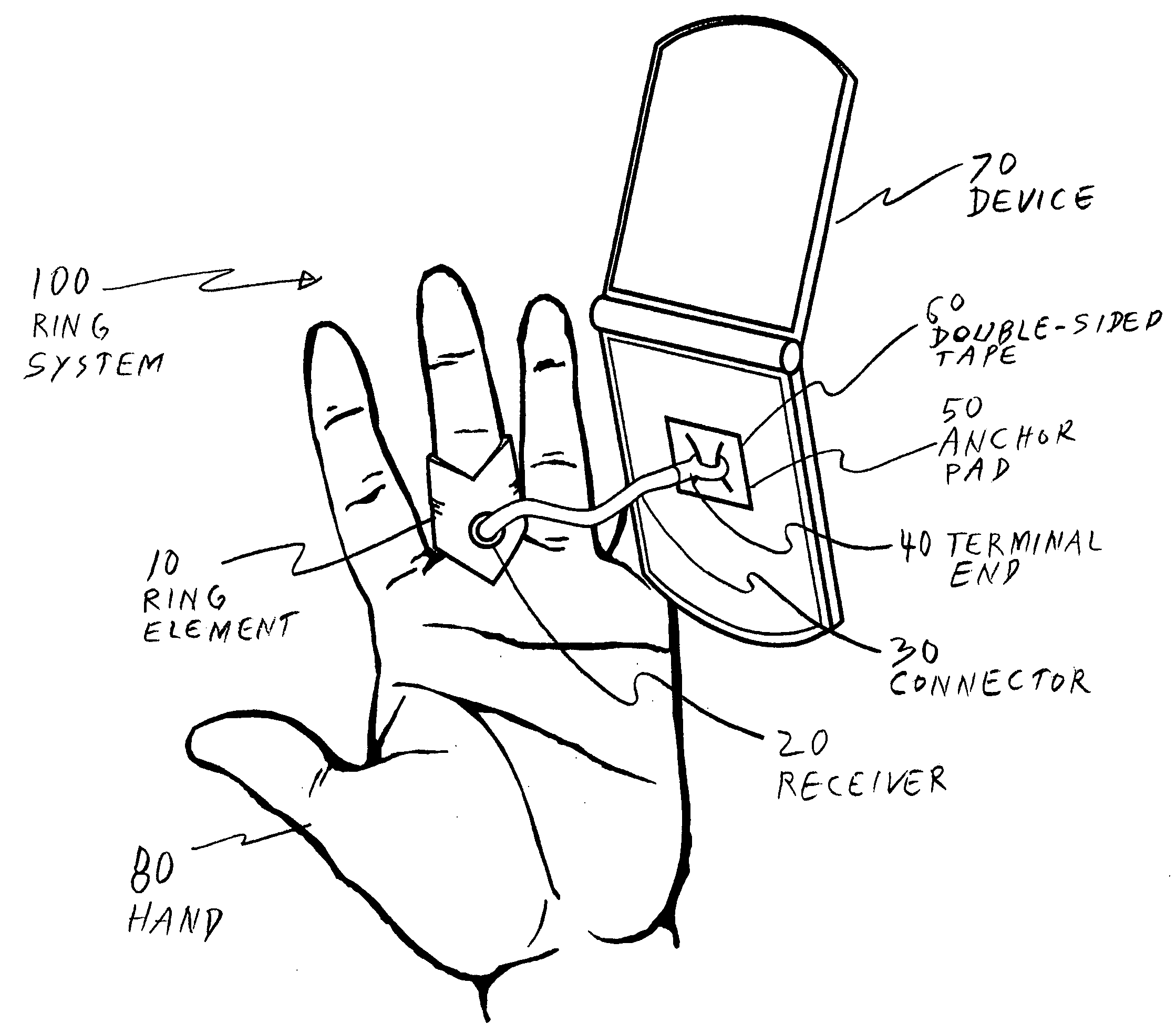 Ring system for securing devices