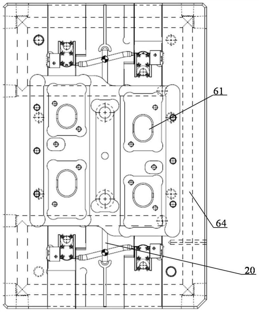 Fixator injection mold