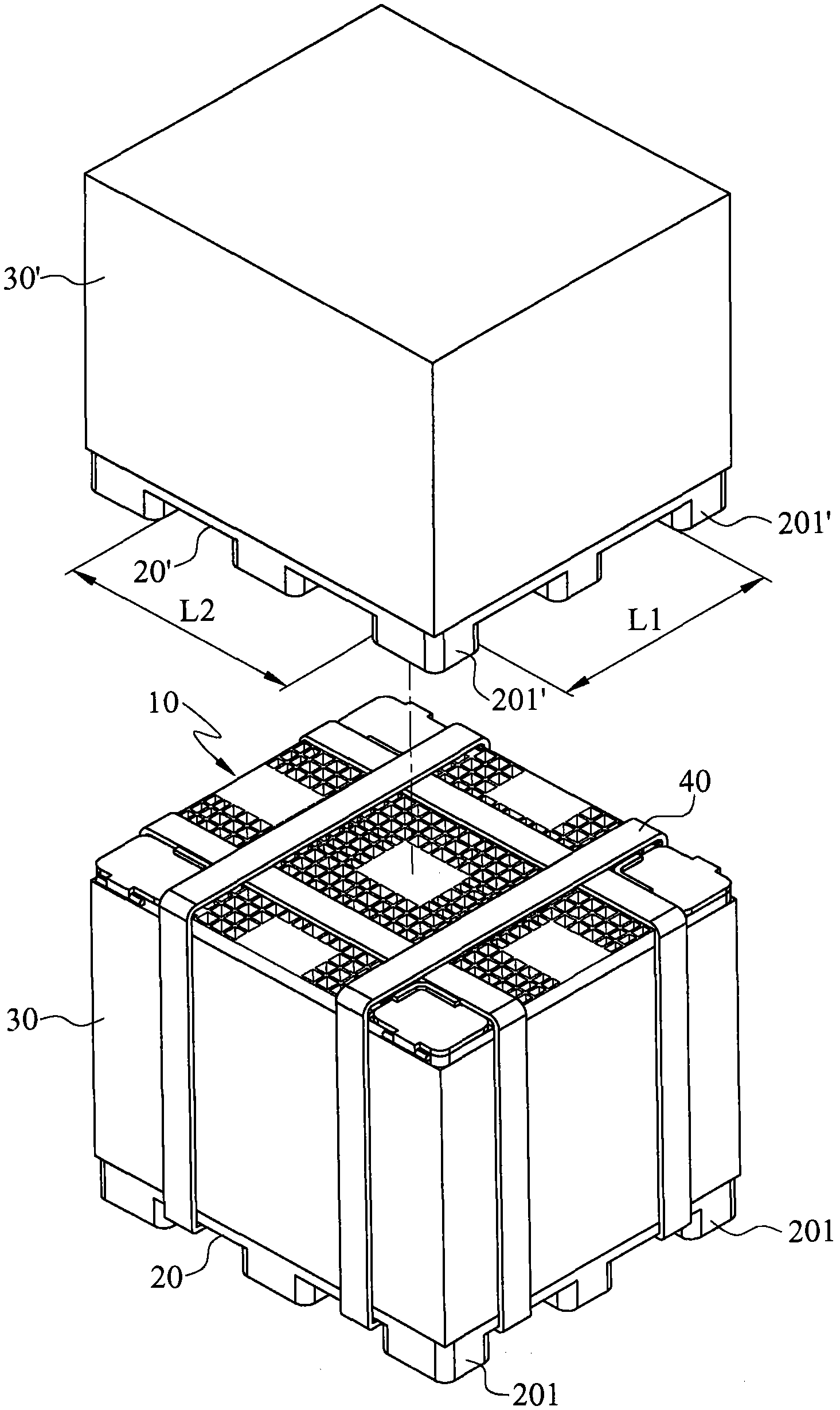 Locating plate