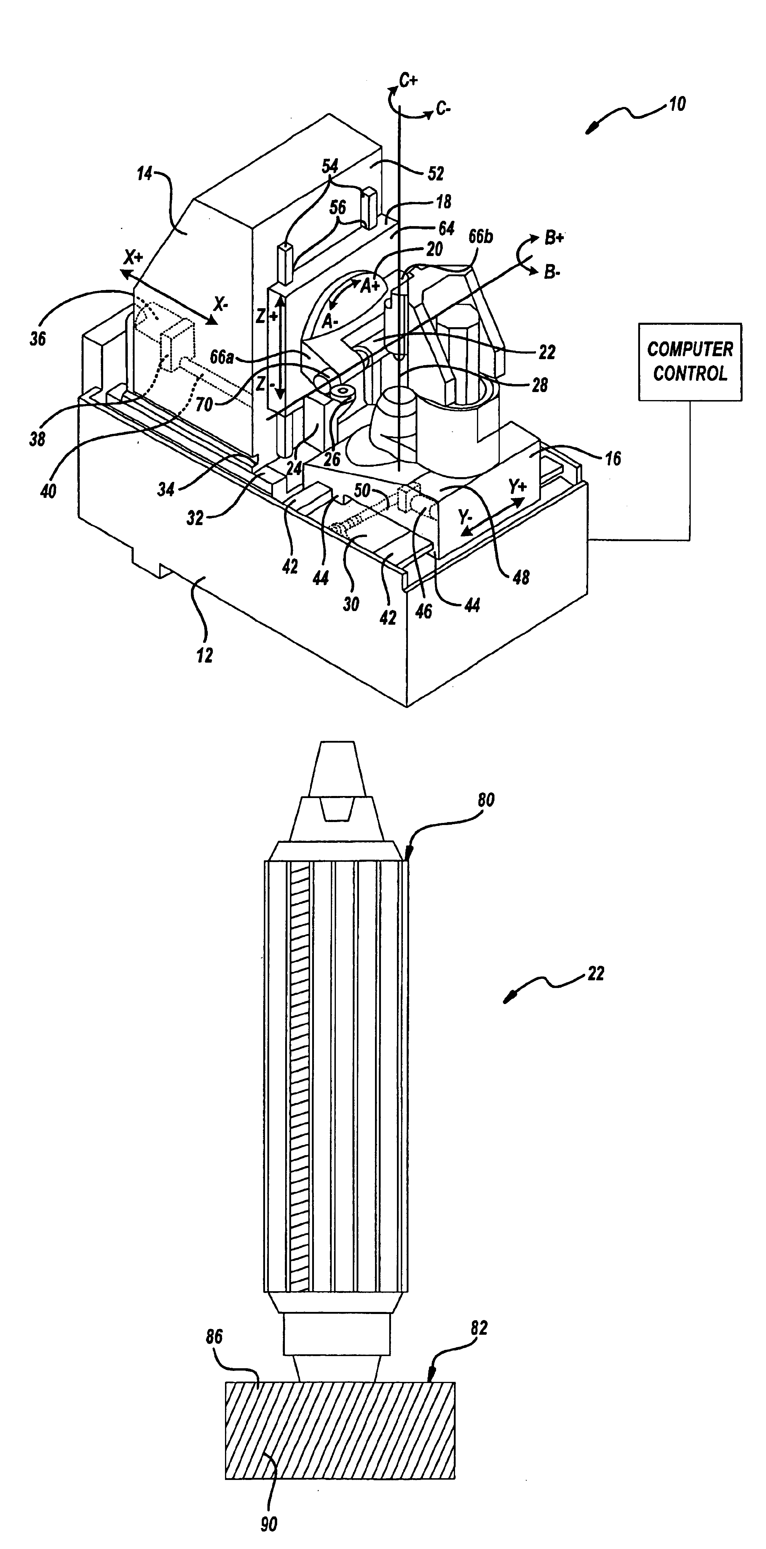 Combination gear hobber, chamfer/debur and shaver apparatus and method