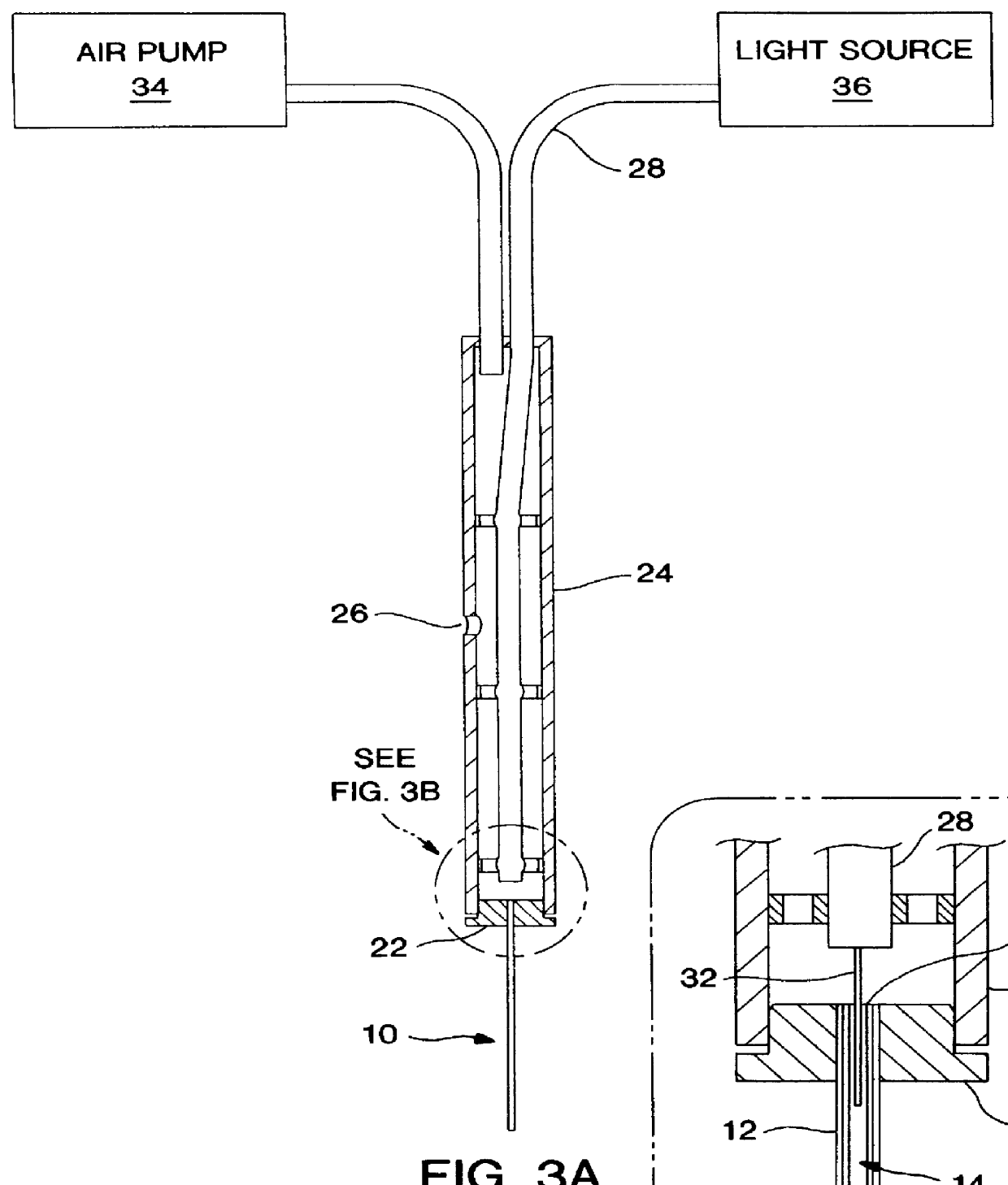 Method and apparatus for optical measurement of very small fluid samples