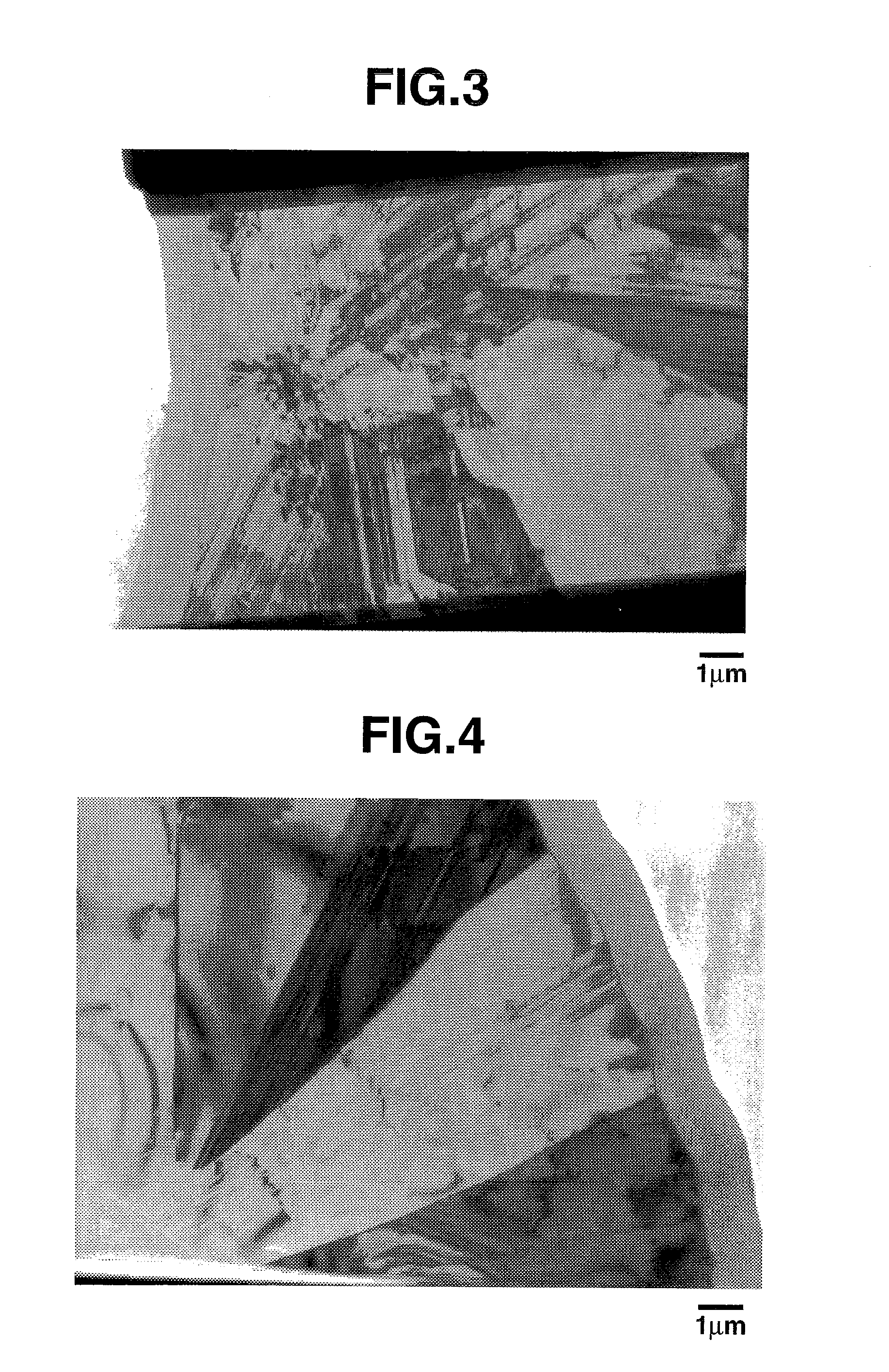 Negative electrode material for rechargeable battery with nonaqueous electrolyte, negative electrode for rechargeable battery with nonaqueous electrolyte, rechargeable battery with nonaqueous electrolyte, and process for producing polycrystalline silicon particles for active material for negative electrode material for rechargeable battery with nonaqueous electrolyte