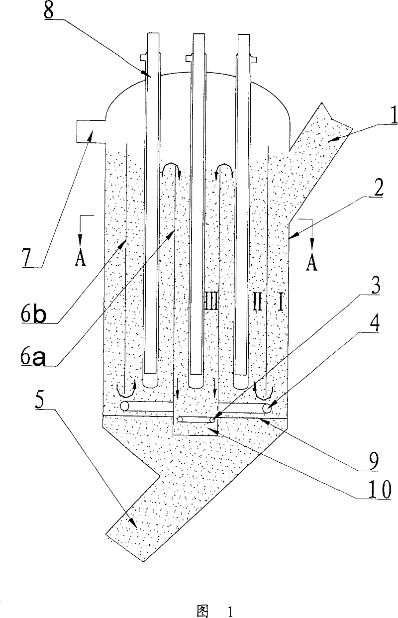 Regenerated catalyst steam-stripping device of flue gas