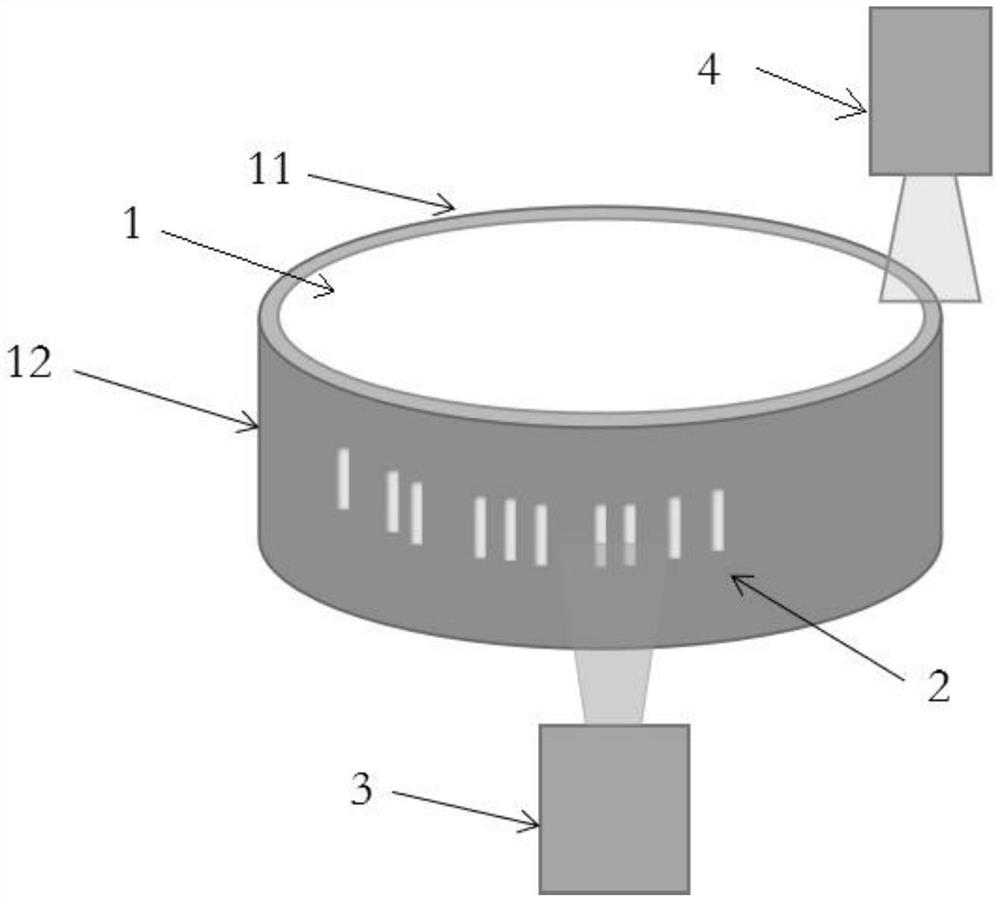 Method and device for detecting deformation of wheel hub end face