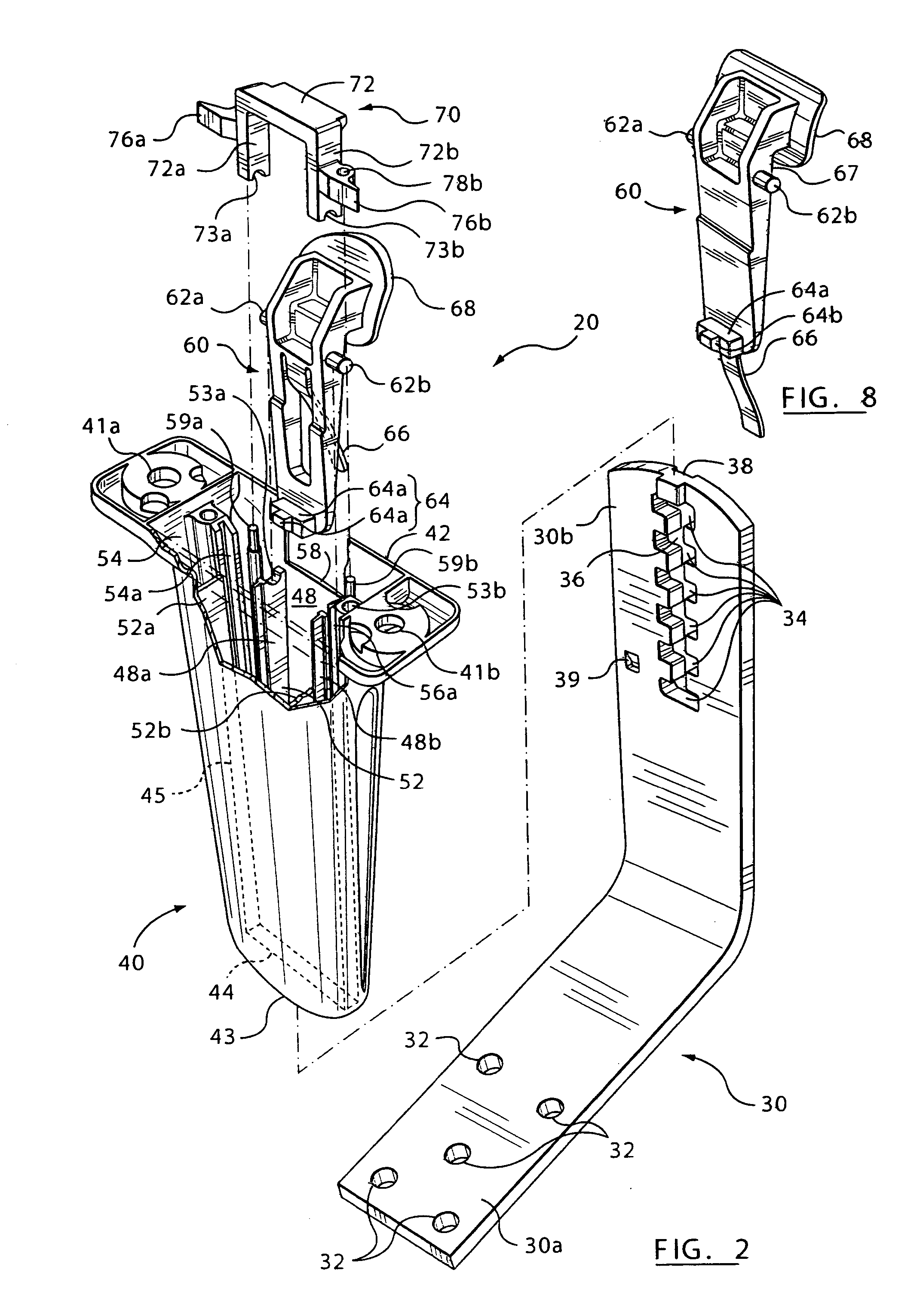 Height-adjustment mechanism for an armrest