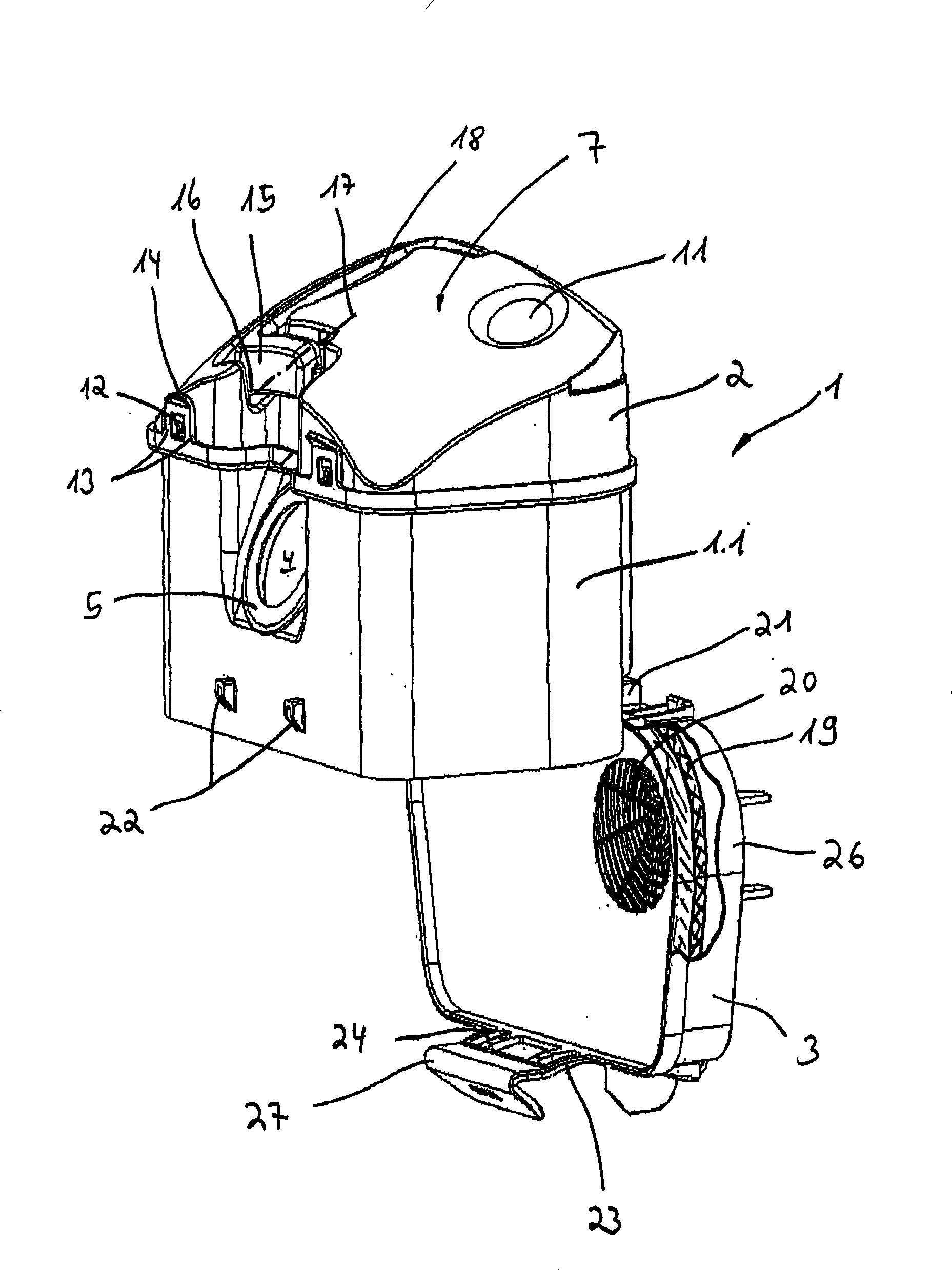 Removable dust collector