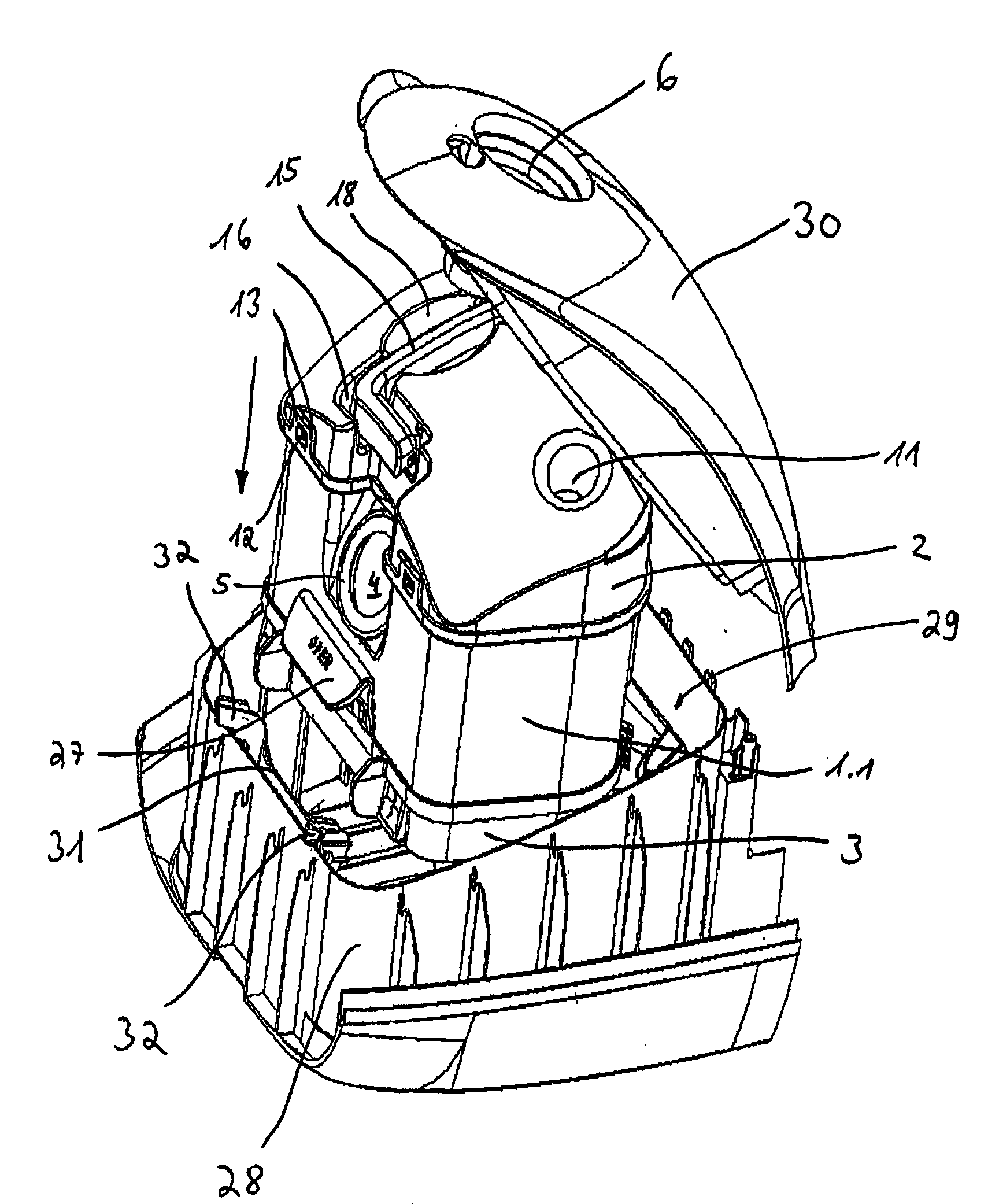 Removable dust collector