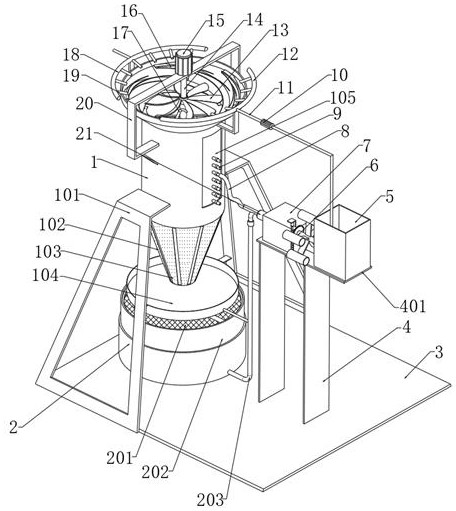 Ultrafiltration and silicon removal equipment for steam generator separation liquid