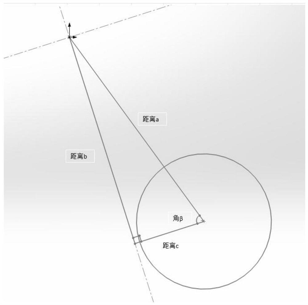 A measurement method and device for rotation compensation of a two-dimensional coordinate system